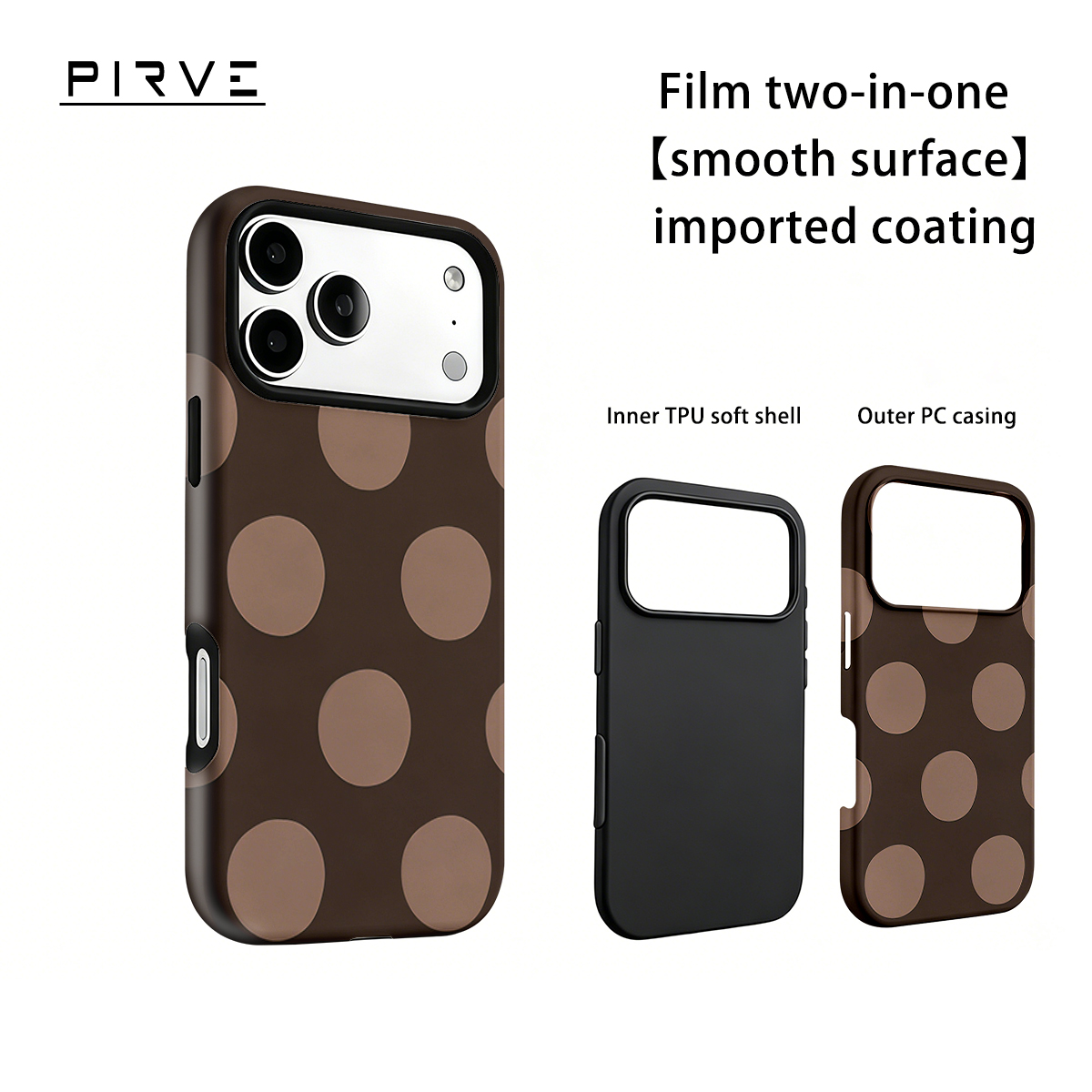Phone Cases Brown - Korea Film Phone Case For iPhone