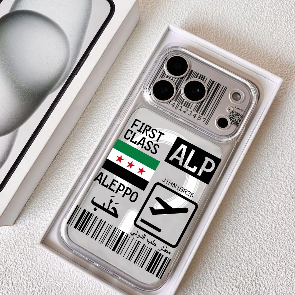 Phone Cases Magsafe - plane travel ticket syria Phone Case