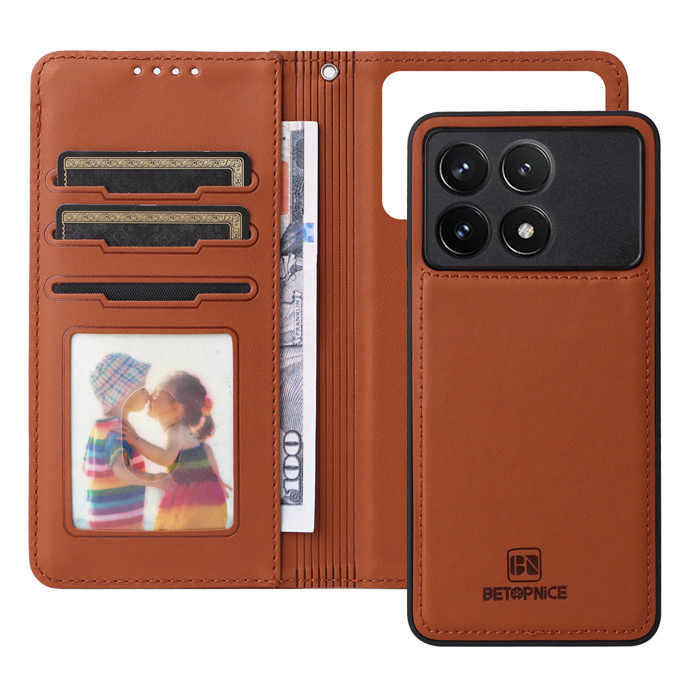 Leather Folio Wallet Case - BETOPNICE 2 in 1 Detachable Magnetic