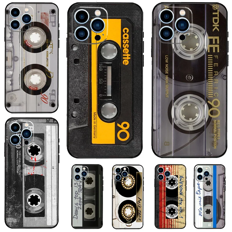 Phone Cases Arc - Vintage Cassette tape retro style Phone