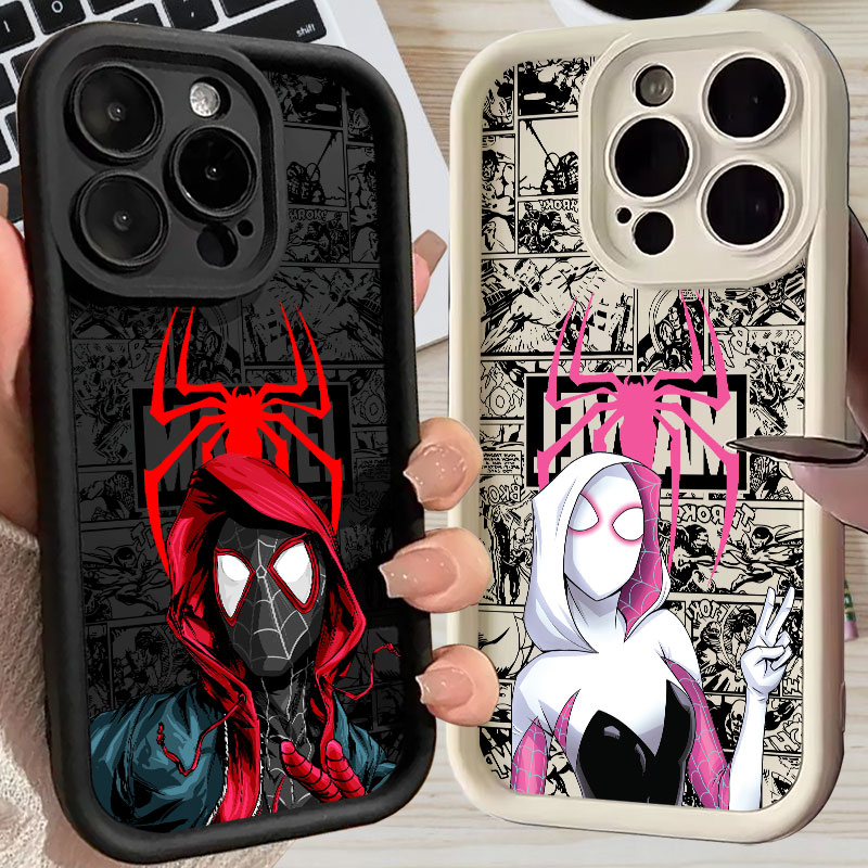 Spiderman Miles Morales Gwen M - Phone Cases Iphone 12 review and price