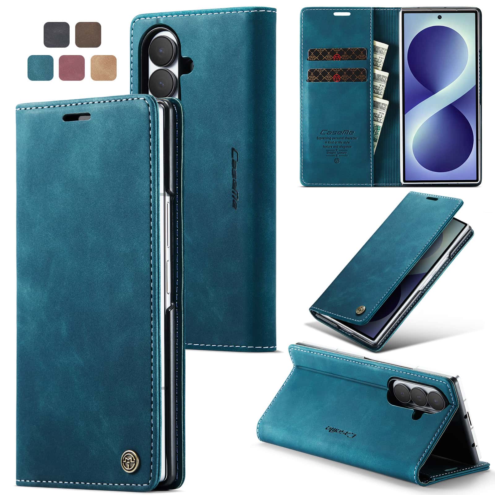 Leather Flip Wallet Case for S - Leather Folio Wallet Case review and price