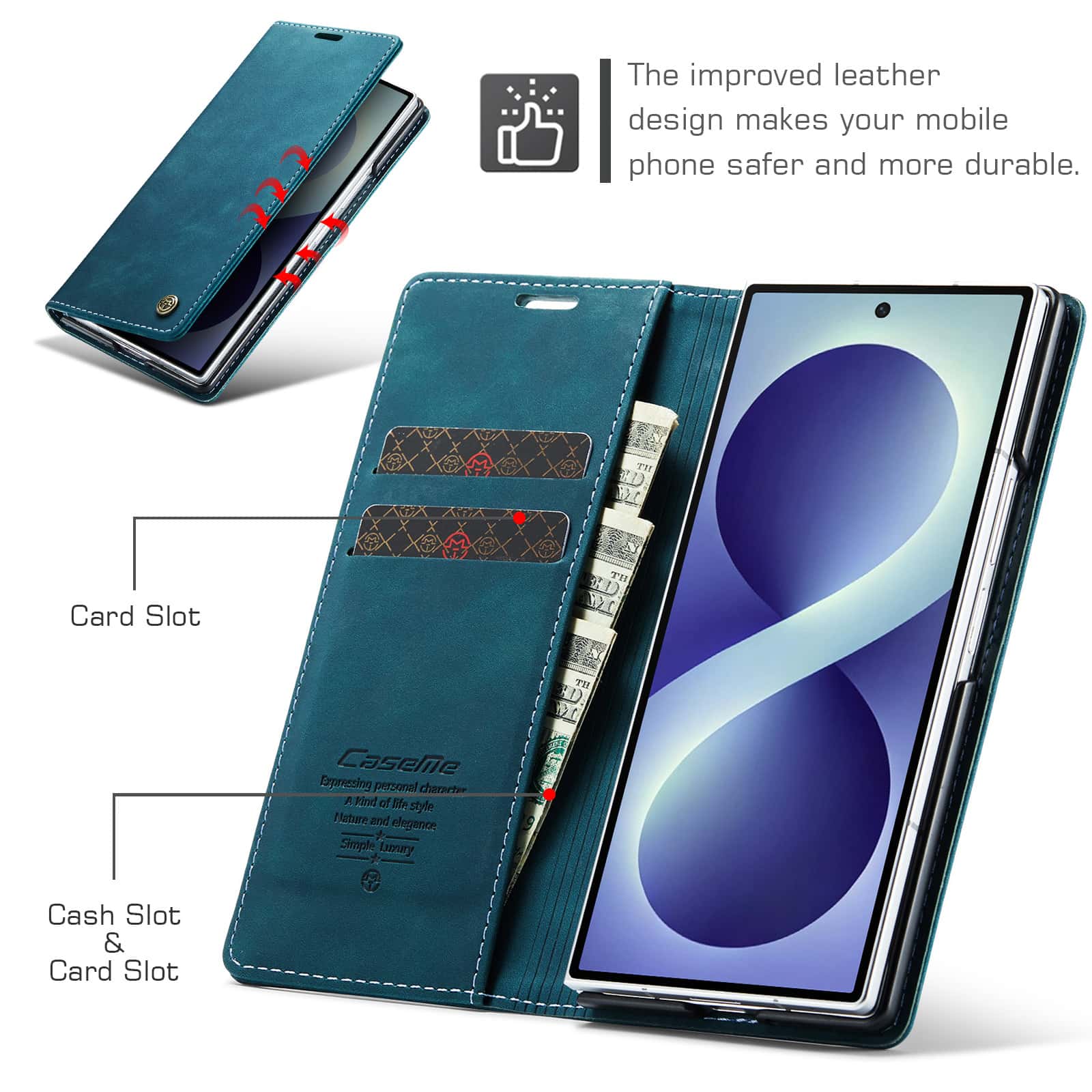 Leather Flip Wallet Case for S - Leather Folio Wallet Case review and price