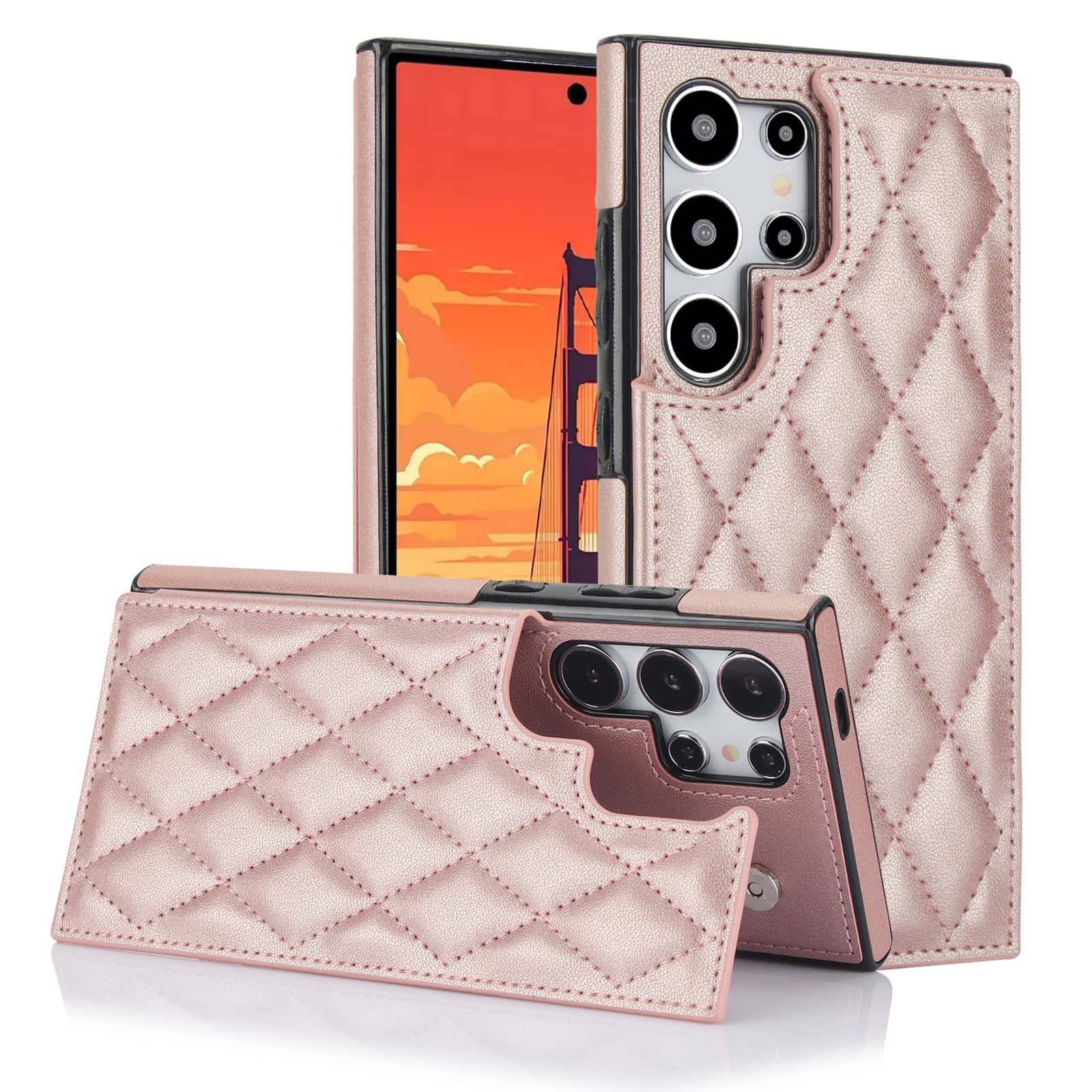 For Samsung Galaxy S25 Ultra S - Leather Folio Wallet Case review and price