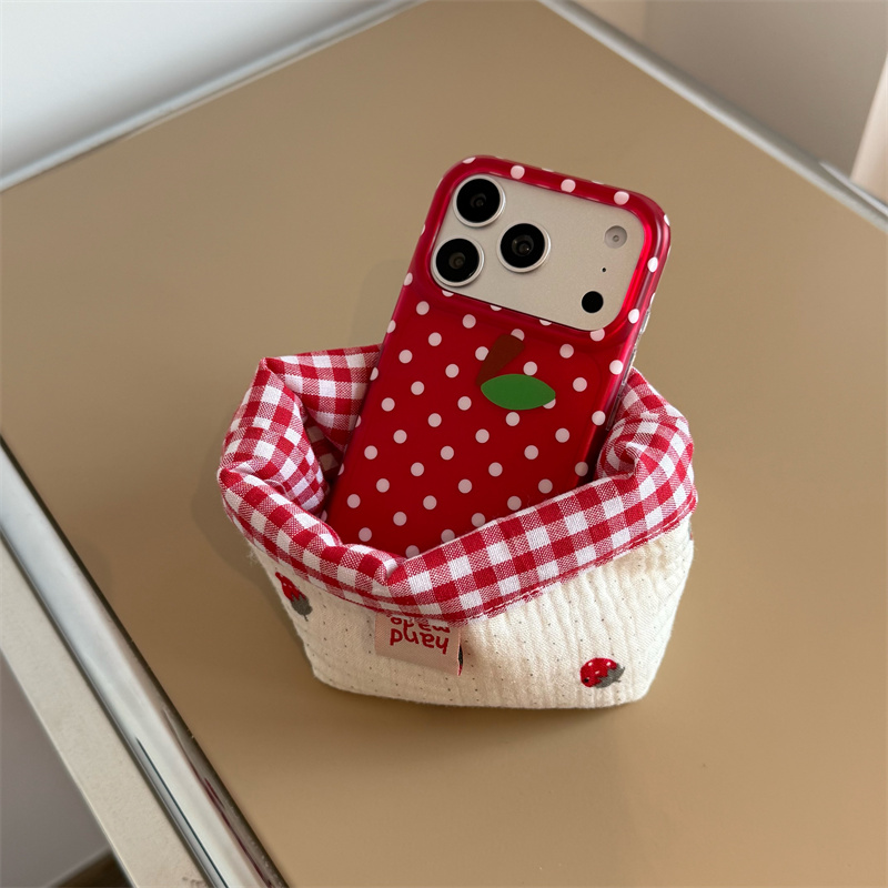 Red Polka Dot Phone Case For A - Phone Cases Redbubble review and price