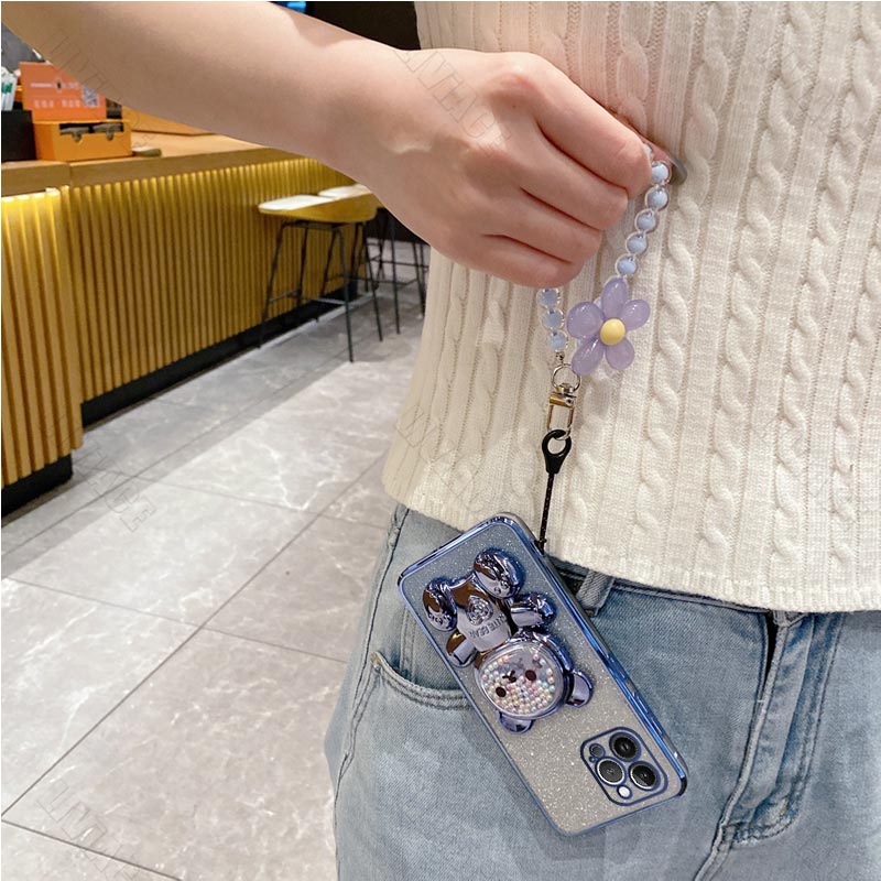 Flower Strap Bear Phone Holder - Phone Cases Arc review and price