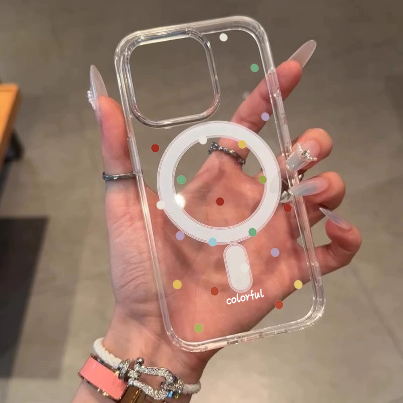 INS Korean Creative Colored Wa - Phone Cases Magsafe review and price