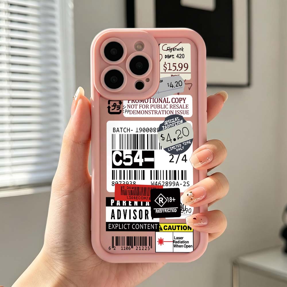 Cartoon Paper Price Tag Phone  - Phone Cases Price review and price