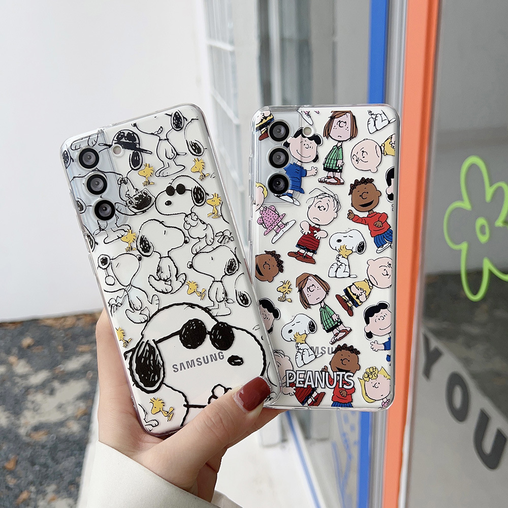 Cute Cartoon Peanut Snoopy Cha - Phone Cases Brown review and price