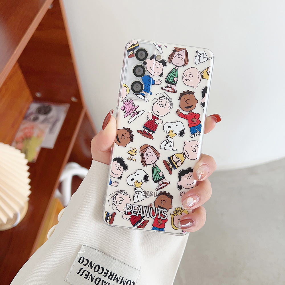 Cute Cartoon Peanut Snoopy Cha - Phone Cases Brown review and price
