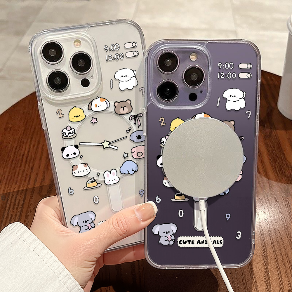 Cute Cartoon Animals Phone Cas - Phone Cases Magsafe review and price