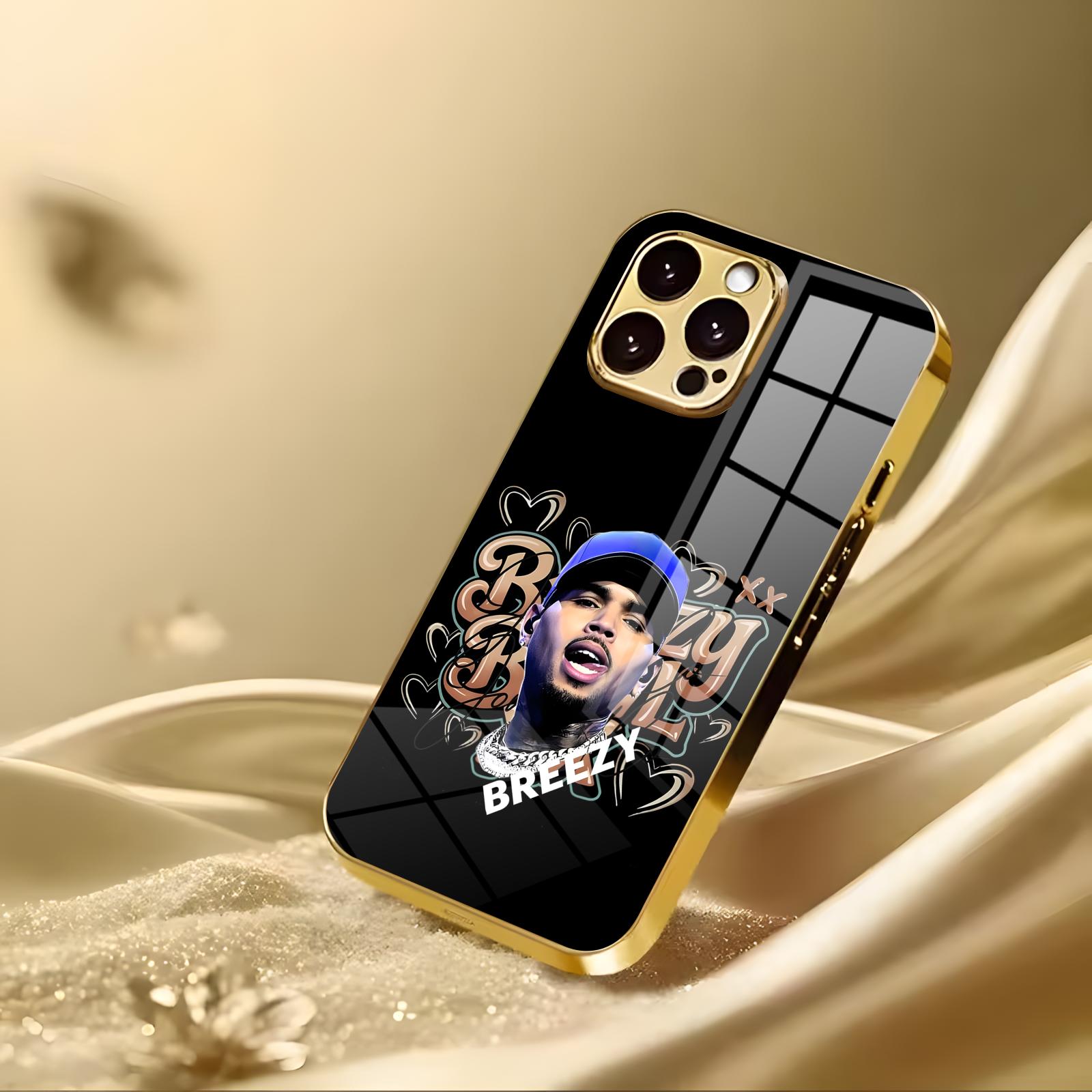 Rapper Chris Brown Breezy  Pho - Phone Cases Brown review and price