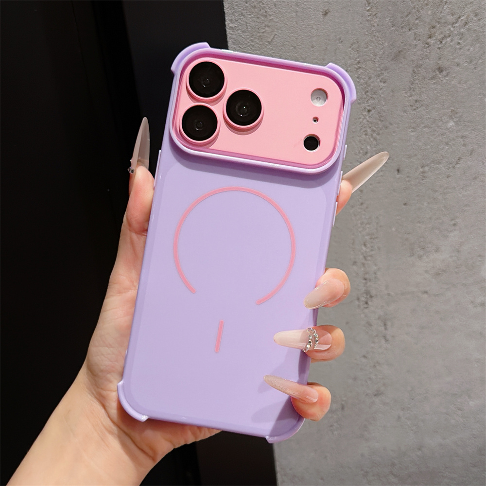 Contrast Color Armor Phone Cas - Phone Cases Magsafe review and price