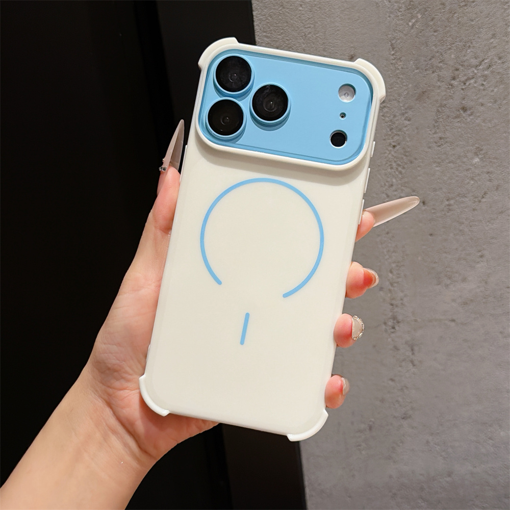 Contrast Color Armor Phone Cas - Phone Cases Magsafe review and price