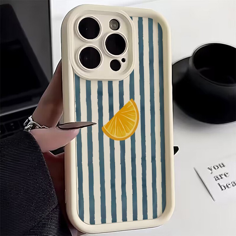 Striped Lemon Slice Pattern Ph - Phone Cases Xiaomi 14 review and price