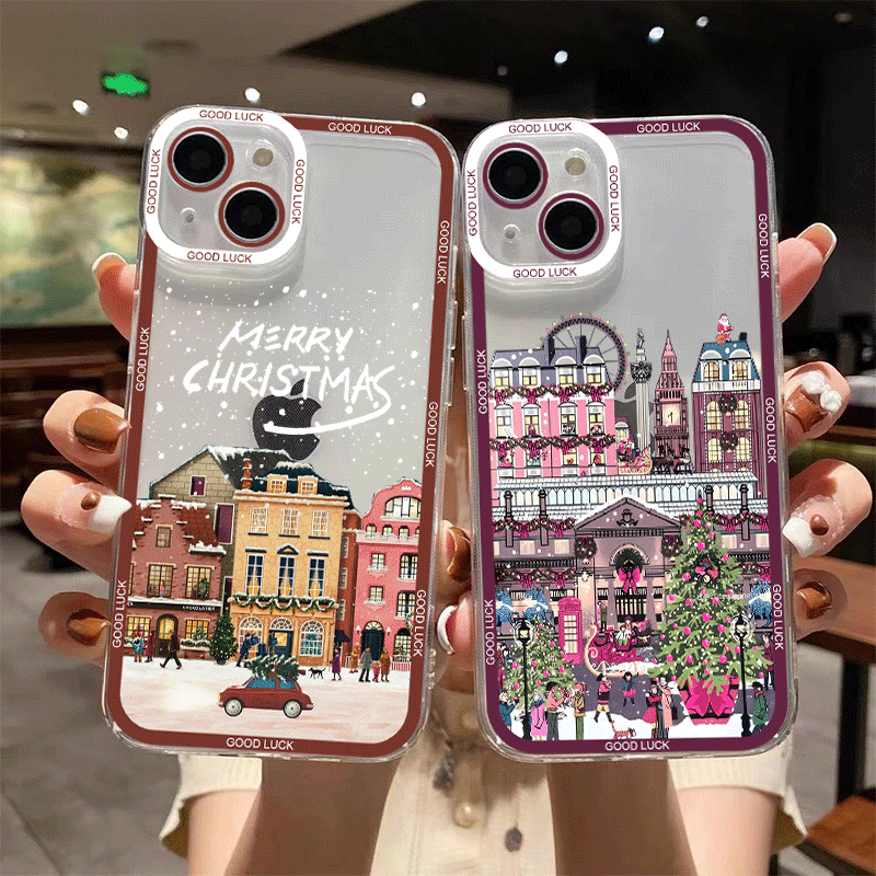 Winter New Year Christmas Stre - Phone Cases Xiaomi 14 review and price