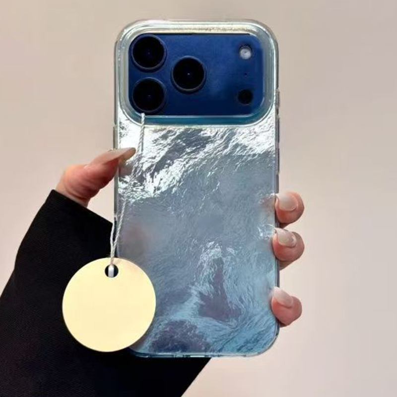 INS Style Blue Blending Print  - Phone Cases Brown review and price