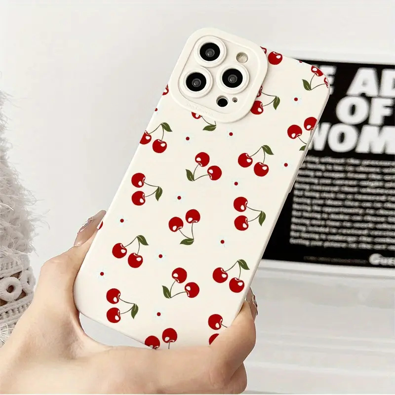 Cute Ins Cherry Case For iPhon - Phone Cases Arc review and price