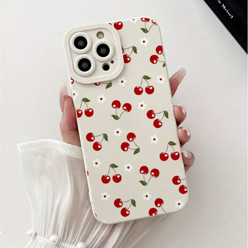 Cute Ins Cherry Case For iPhon - Phone Cases Arc review and price