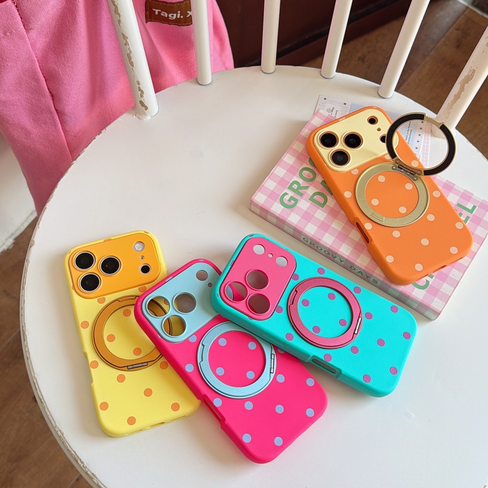 INS Polka Dot Magnetic 360° Ro - Phone Cases Magsafe review and price