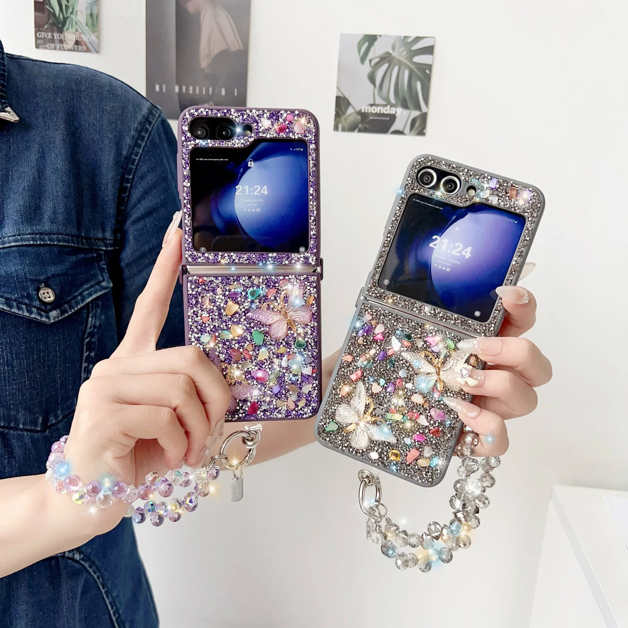 Luxury Glitter Phone Case For  - Phone Cases With Loop review and price