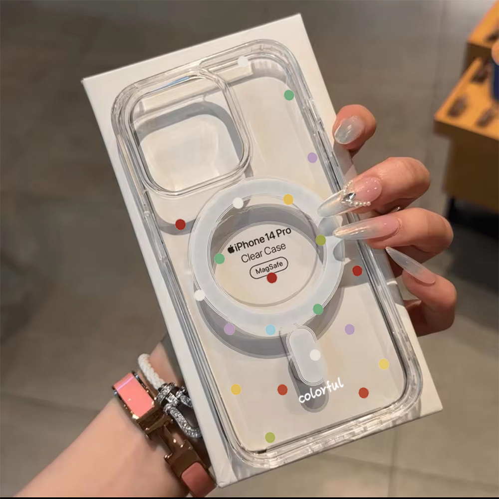 INS Korean Creative Colored Wa - Phone Cases Magsafe review and price