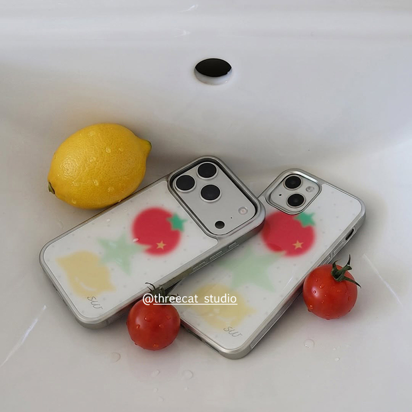 Korean Halation Tomato Lemon S - Phone Cases Brown review and price