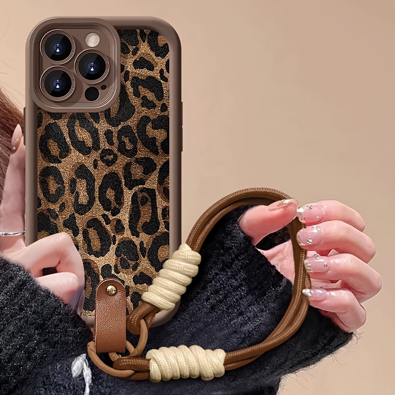 Wrist Strap Leopard Print  Pho - Phone Cases With Loop review and price