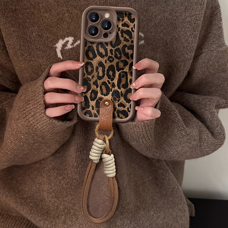 Wrist Strap Leopard Print  Pho - Phone Cases With Loop review and price