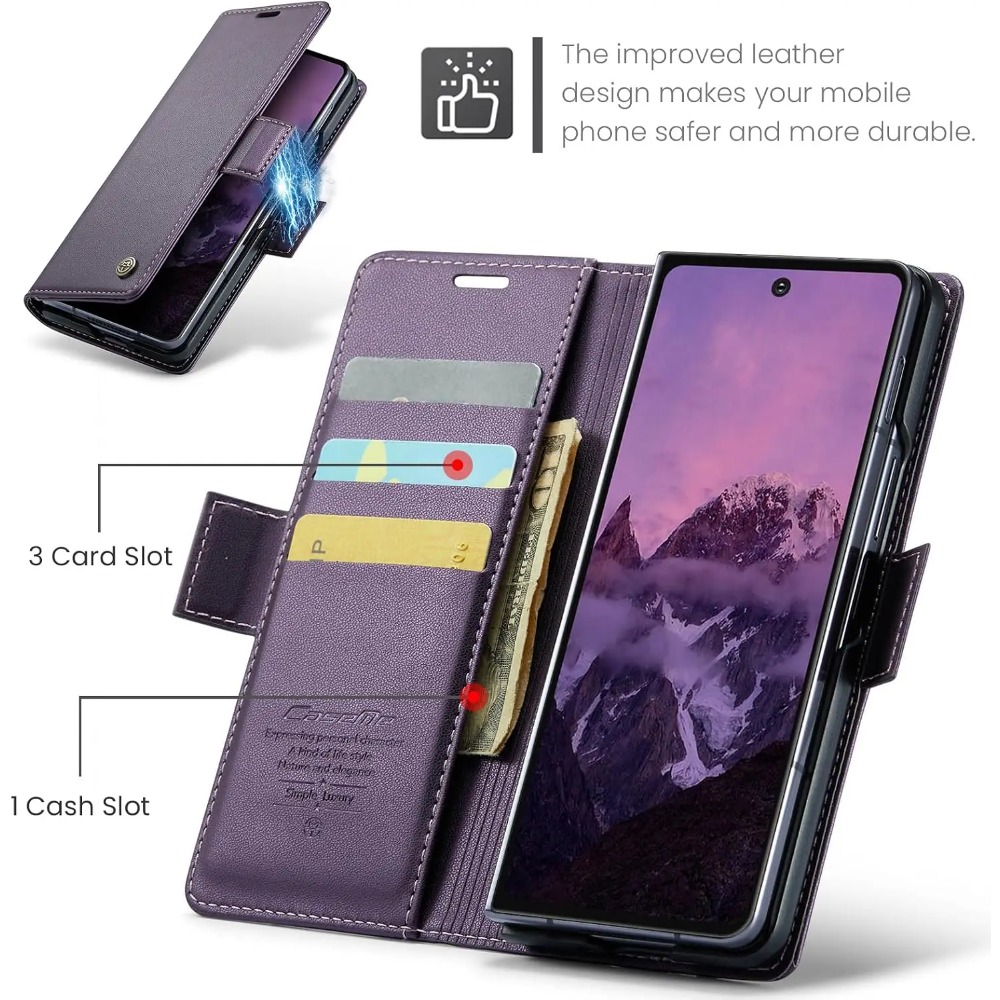 Bestseller Folio Flip RFID Lea - Leather Folio Wallet Case review and price