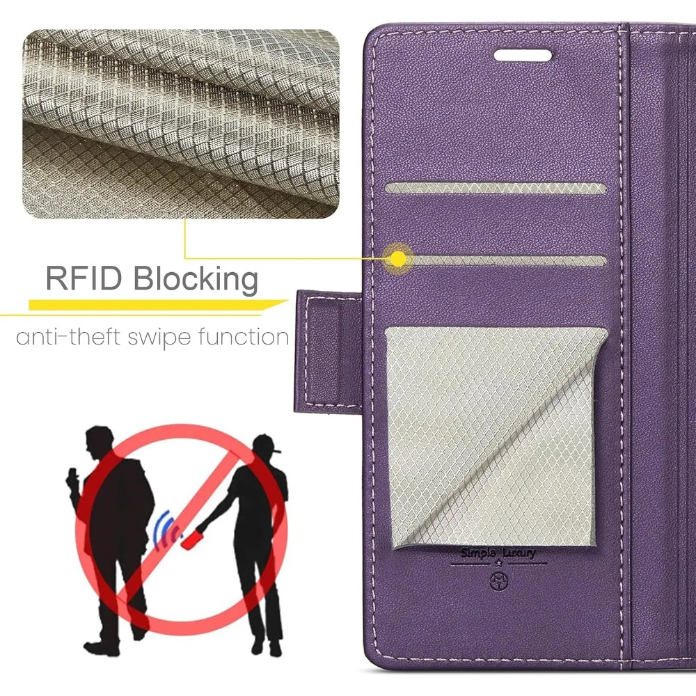 Bestseller Folio Flip RFID Lea - Leather Folio Wallet Case review and price