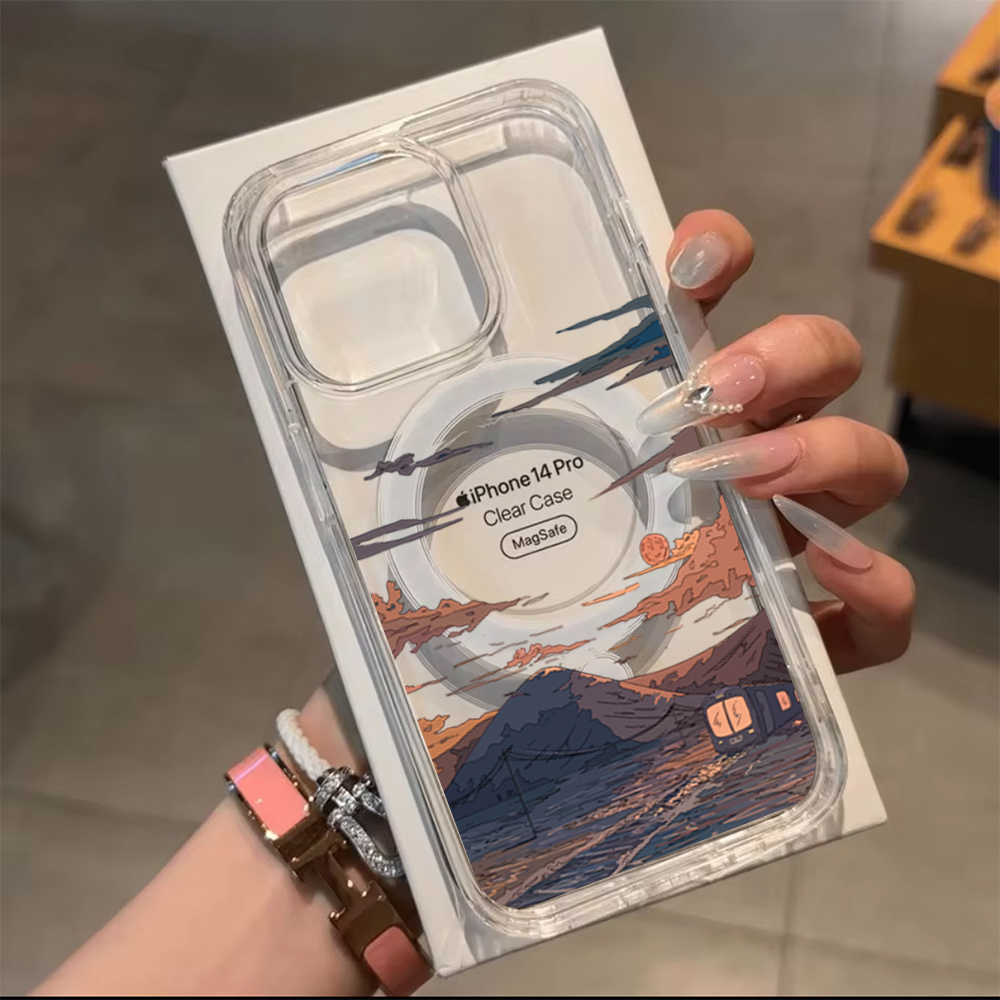 Sunset Pattern Fashion Phone C - Phone Cases Magsafe review and price