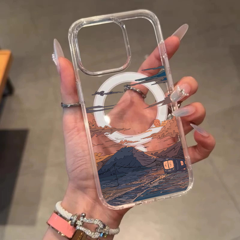 Sunset Pattern Fashion Phone C - Phone Cases Magsafe review and price