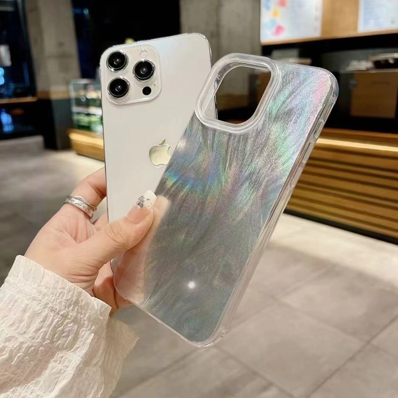 Luxury Aurora Siliver Laser Fe - Phone Cases Arc review and price