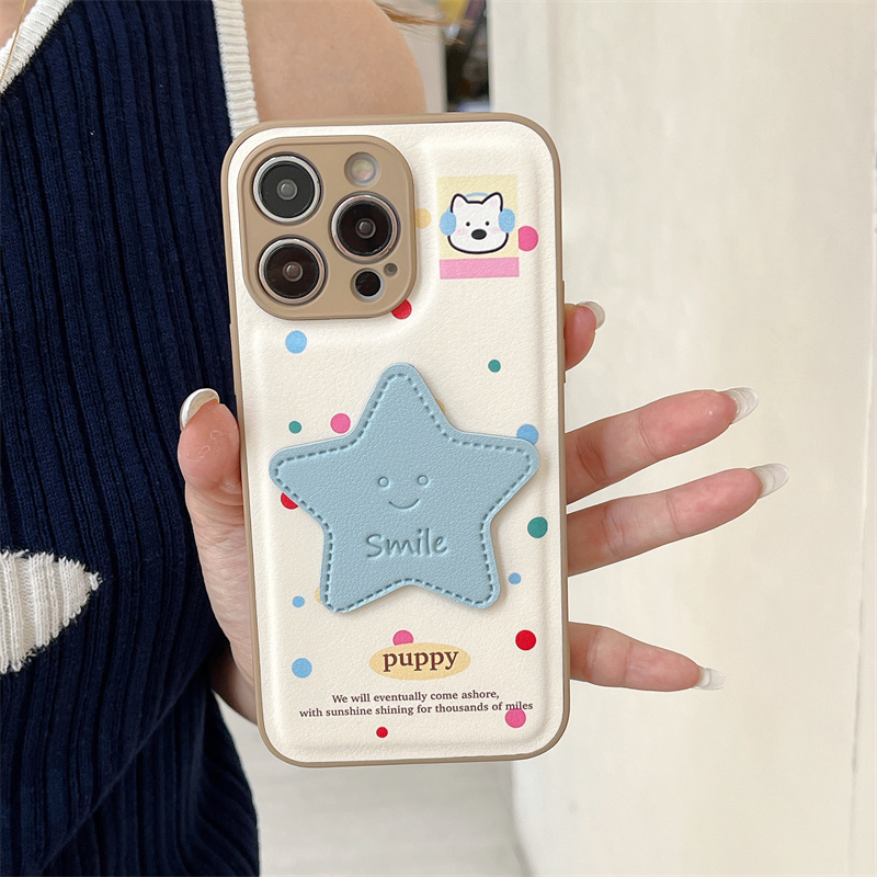 Color Polka Dot Cute Star Phon - Phone Cases With Loop review and price