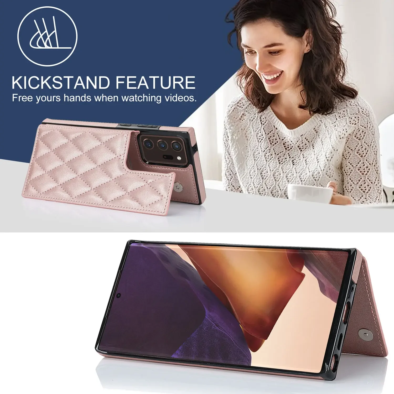 For Samsung Galaxy Note 10 Plu - Leather Folio Wallet Case review and price