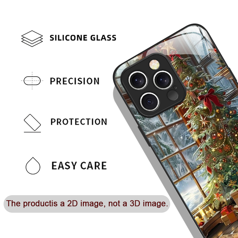 Christmas Tree Gift Snowy Town - Phone Cases Iphone 12 review and price