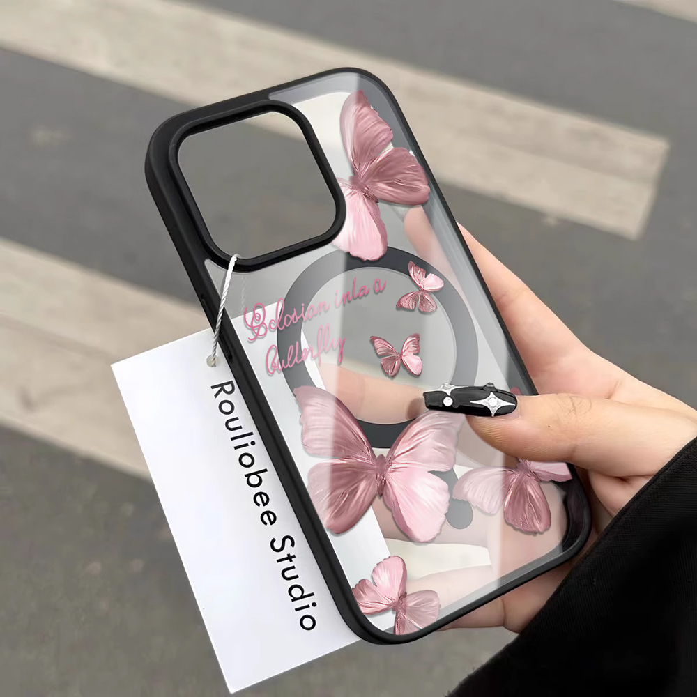 Multiple Powder Butterflies Ph - Phone Cases Magsafe review and price