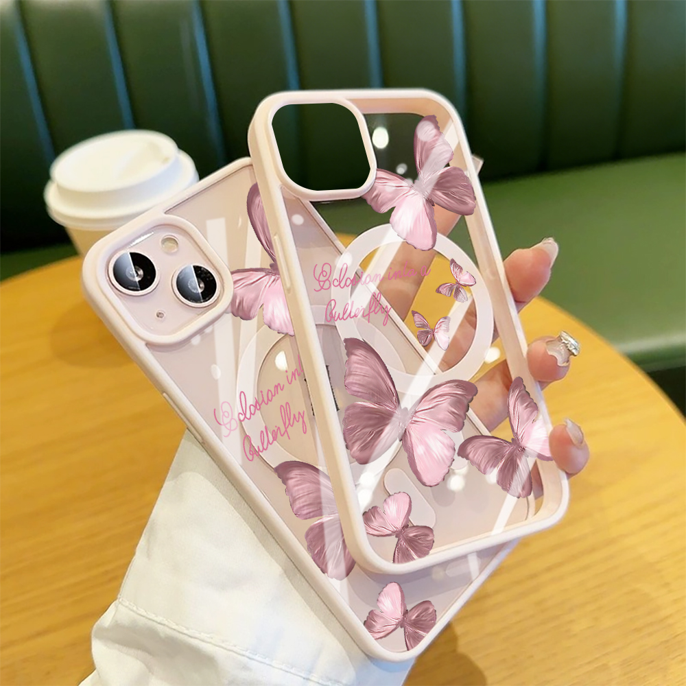 Multiple Powder Butterflies Ph - Phone Cases Magsafe review and price
