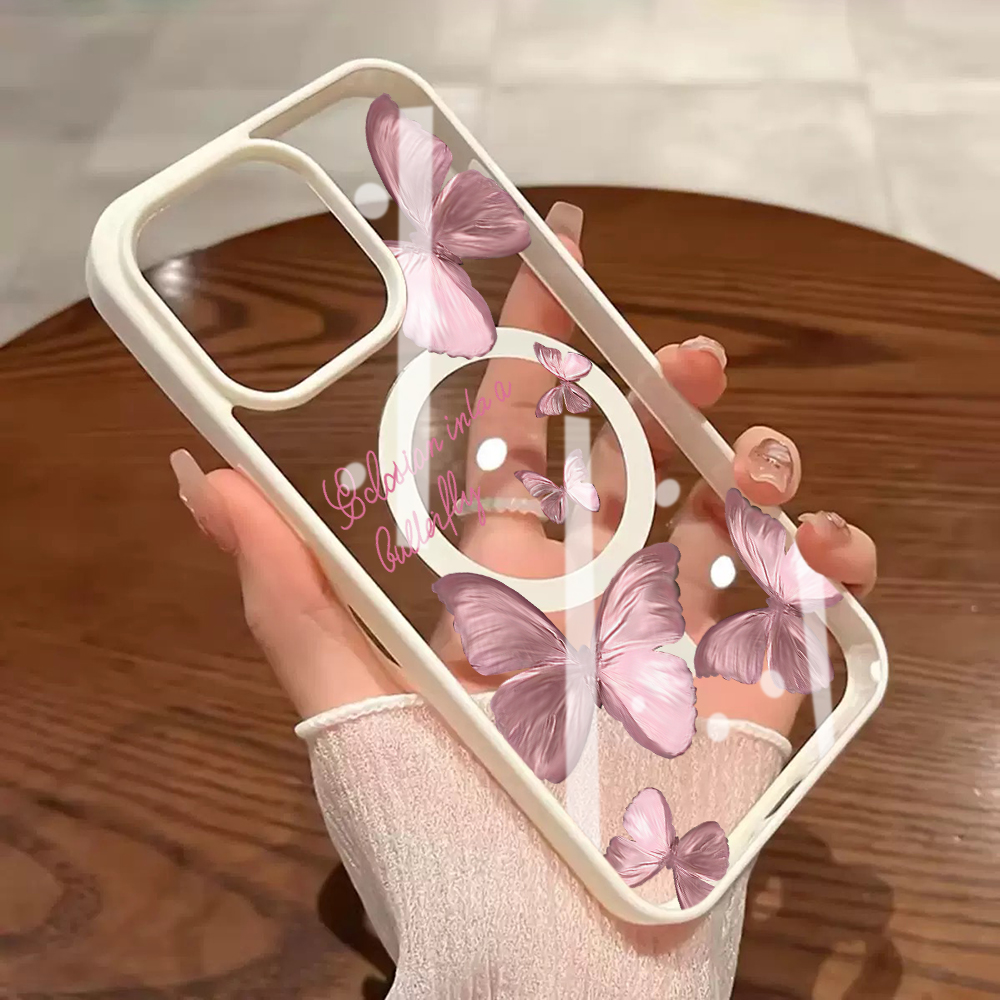 Multiple Powder Butterflies Ph - Phone Cases Magsafe review and price