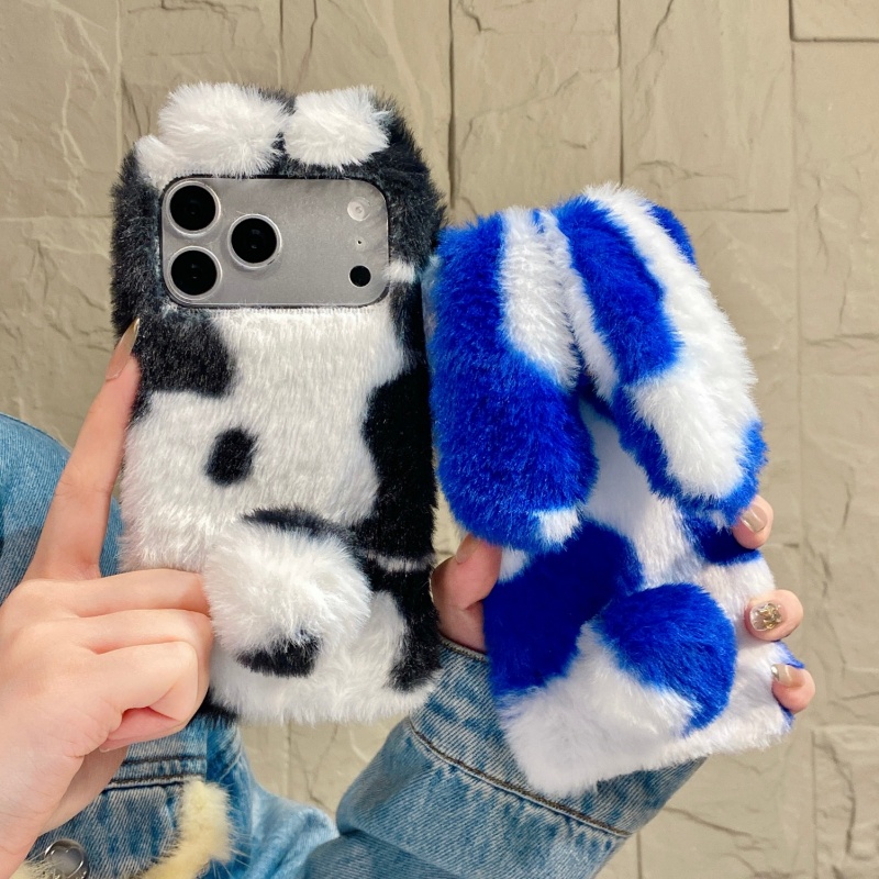Cute Rabbit Design Fluffy Phon - Phone Cases Iphone 12 review and price