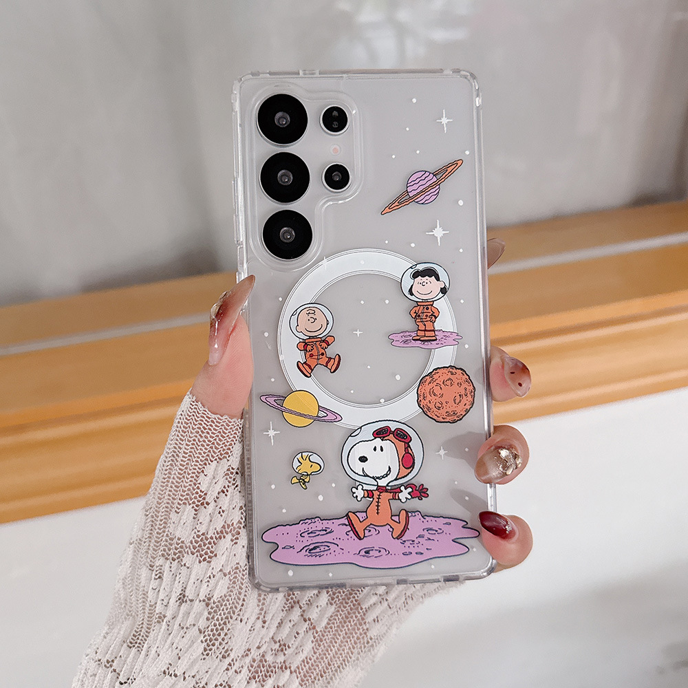 Cute Cartoon Snoopy Charlie Br - Phone Cases Magsafe review and price
