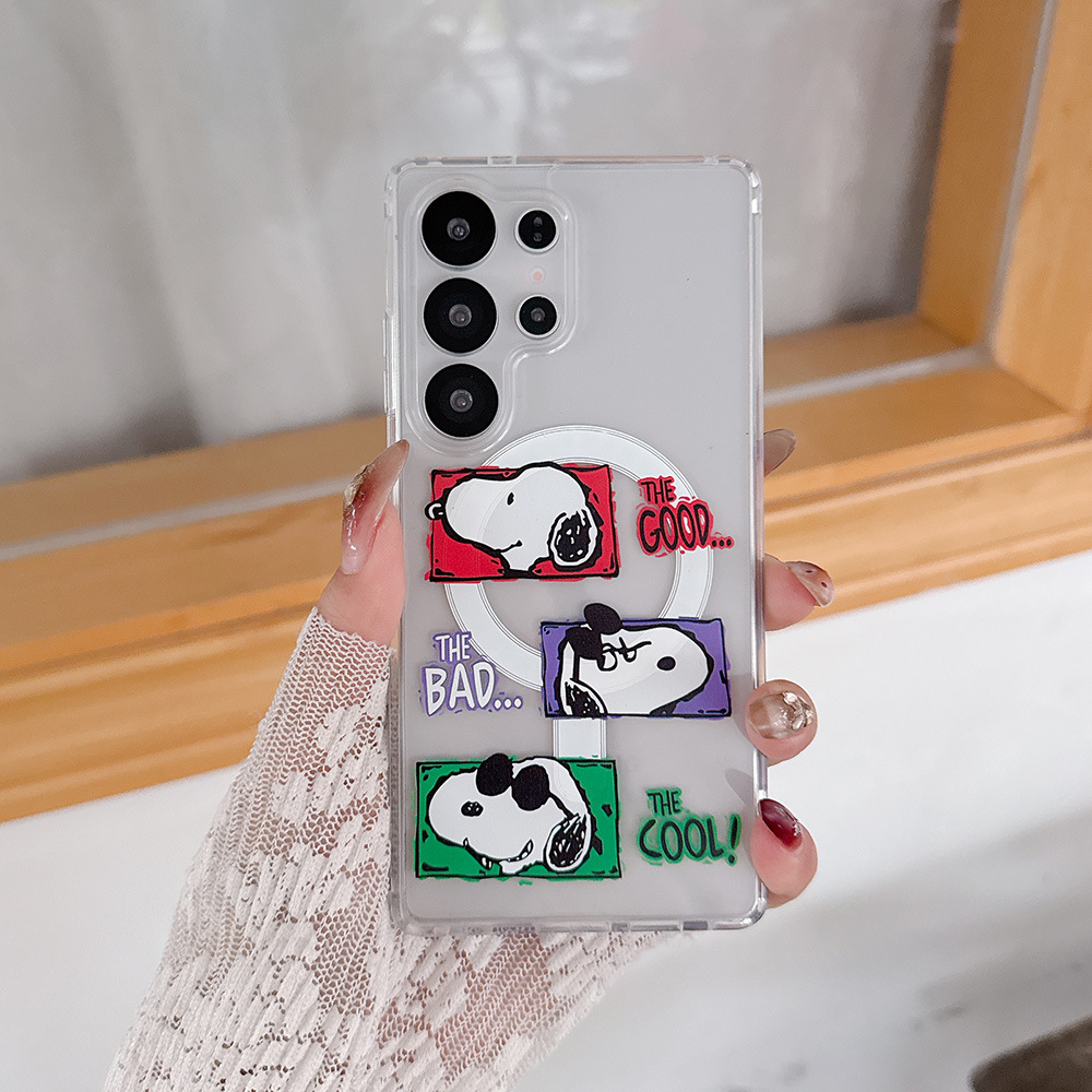 Cute Cartoon Snoopy Charlie Br - Phone Cases Magsafe review and price